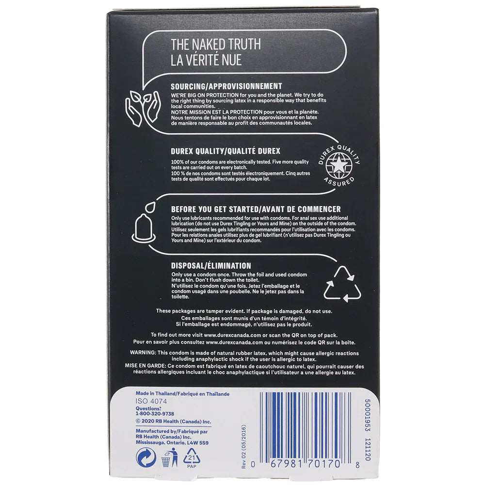 Avanti Bare Latex Condoms in 12 Pack