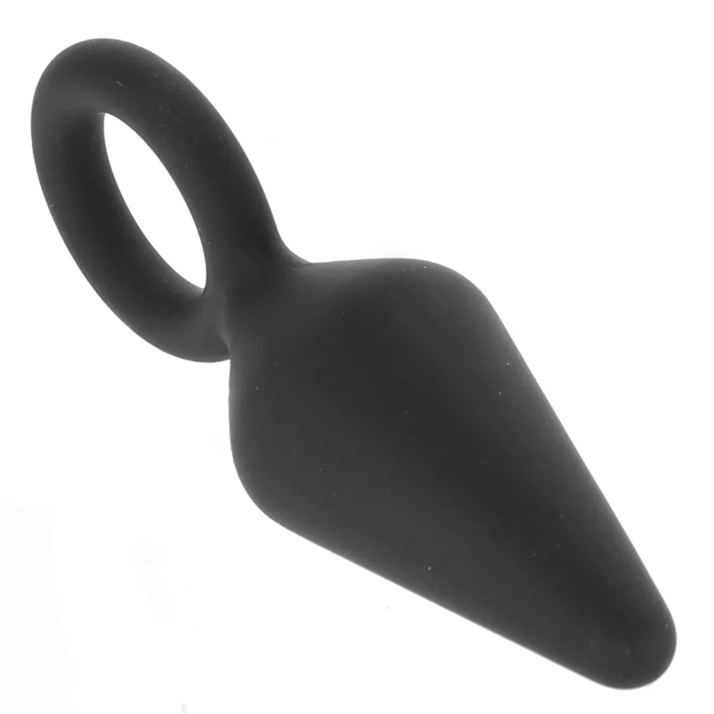 Anal Adventures Platinum Loop Plug in Small - Small