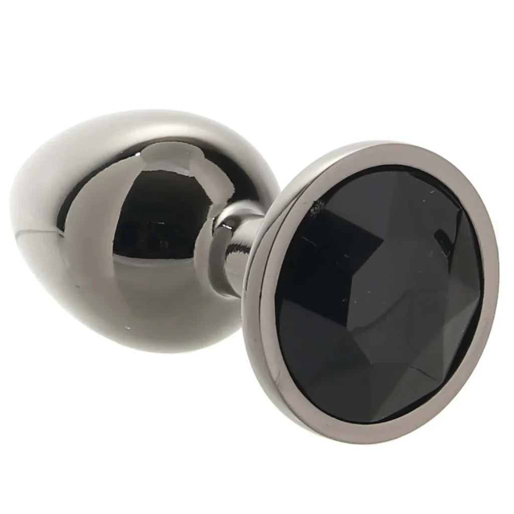 Black Gem Anal Plug in Small - Small