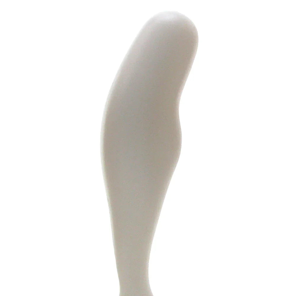 Blue Line 5 Inch Male P-Spot Massager in White