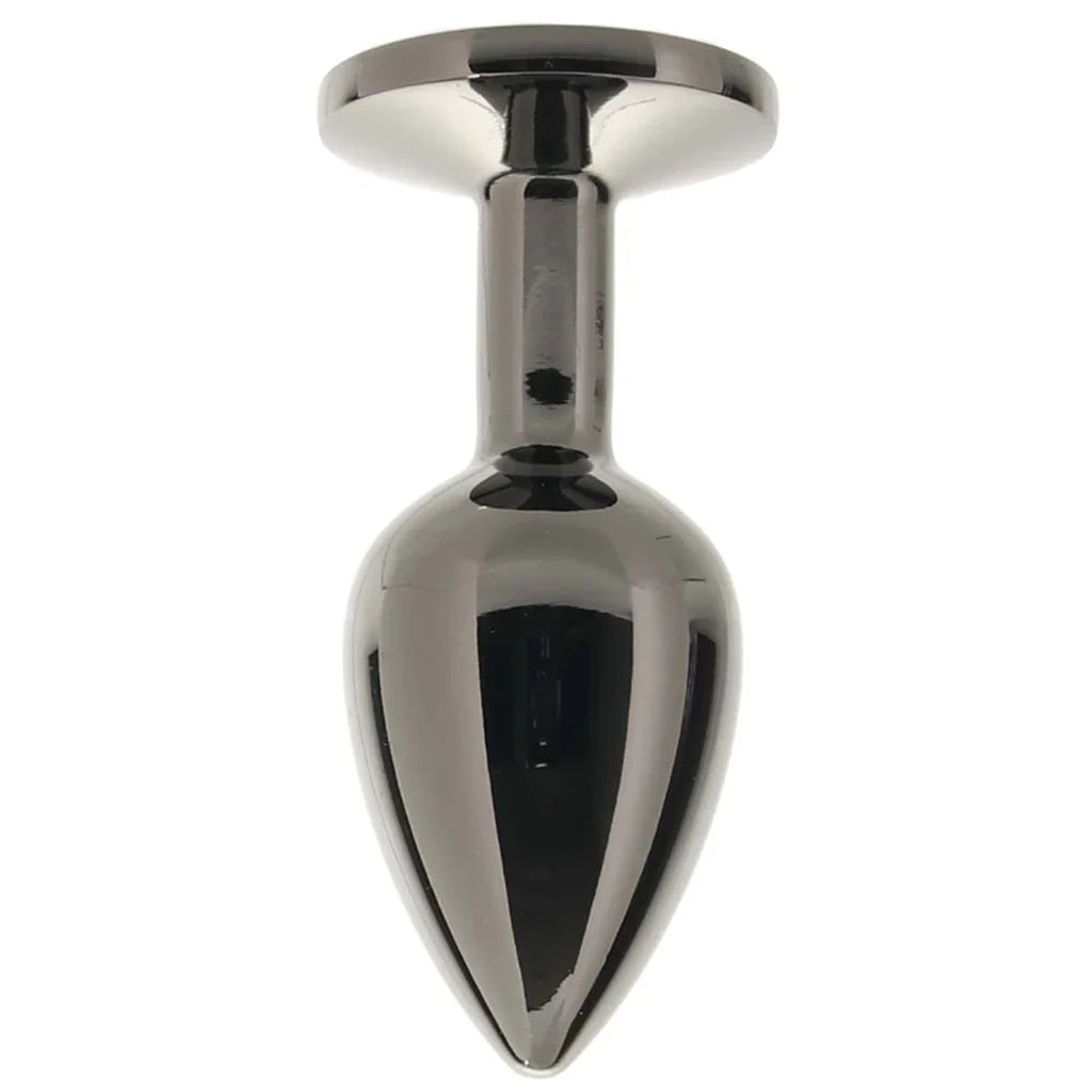 Black Gem Anal Plug in Small - Small