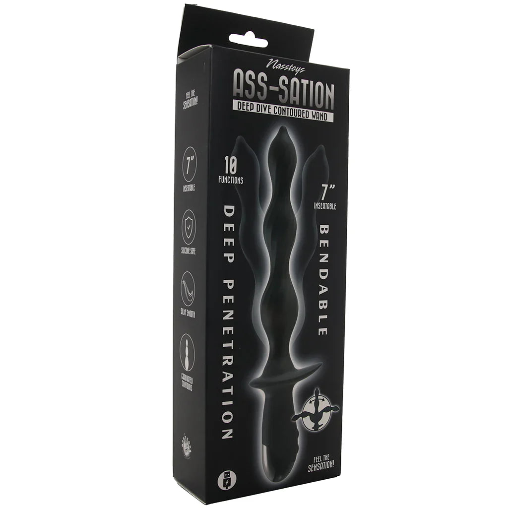 Ass-Station Deep Dive Beaded Anal Vibe